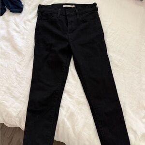 Levi's Black Skinny Jeans for Women